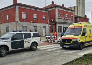 La indisposición de un pasajero moviliza a Policía Local, Guardia Civil y ambulancia del Sacyl en la estación de tren de Peñaranda