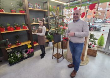 Floristería Martina: todo preparado para el día de San Valentín en el que no pueden faltar las flores para regalar a tu pareja
