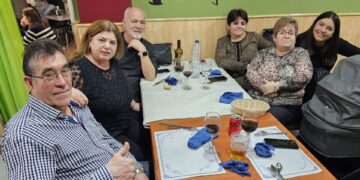 Encuentro familiar en Peñaranda compartiendo mesa y mantel y disfrutando de la estupenda gastronomía de la localidad
