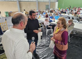 El sorteo de las piezas del cerdo pone fin a un intenso fin de semana de fiesta matancera en Aldeaseca de la Frontera