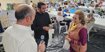 El sorteo de las piezas del cerdo pone fin a un intenso fin de semana de fiesta matancera en Aldeaseca de la Frontera