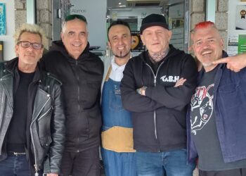 GBH la banda británica de hardcore punk que ha pasado por Peñaranda y ha visitado Los Álamos Laboratorio Gastronómico