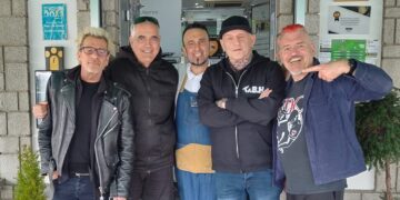 GBH la banda británica de hardcore punk que ha pasado por Peñaranda y ha visitado Los Álamos Laboratorio Gastronómico