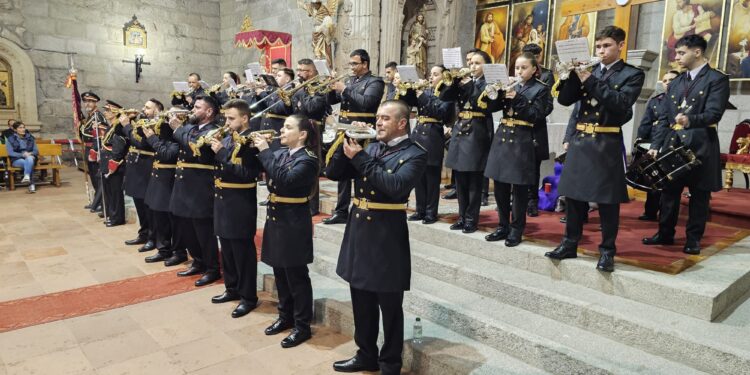 Peñaranda y Tordesillas vuelven a hermanarse a través de la música cofrade con un brillante concierto en la iglesia parroquial