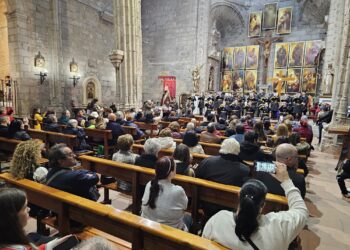 Peñaranda y Tordesillas vuelven a hermanarse a través de la música cofrade con un brillante concierto en la iglesia parroquial