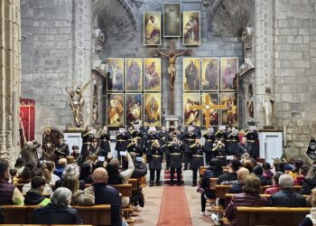Peñaranda y Tordesillas vuelven a hermanarse a través de la música cofrade con un brillante concierto en la iglesia parroquial
