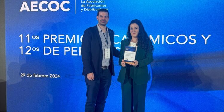 La peñarandina Beatriz de Castro recibe en Madrid el Premio Especial Nestlé por su trabajo sobre el marketing sensorial