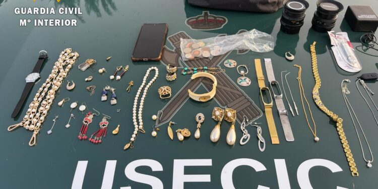 La Guardia Civil de Salamanca detiene a tres varones por un supuesto delito de robo con fuerza tras huir de un control policial