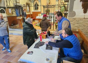 La cofradía peñarandina del Humilladero espera la Semana Santa con récord de hermanos y el estreno de las andas del Cristo