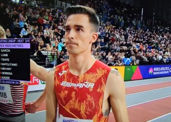 Suerte desigual para los atletas de la tierra en Glasgow: Mario García Romo pasa a la final de 1500 y Lorena Martín, eliminada