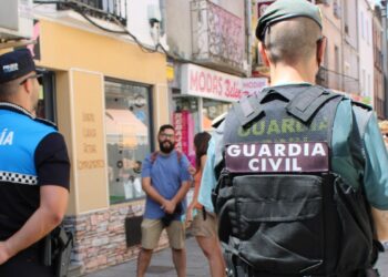 Policía Local y Guardia Civil detienen a un hombre de 33 años en un céntrico parque de Peñaranda tras haber agredido a su pareja