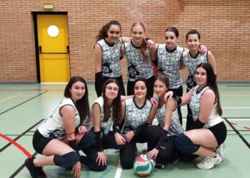 Más campeonas en Peñaranda: el equipo infantil de voleibol gana el provincial y representará a Salamanca en la fase regional