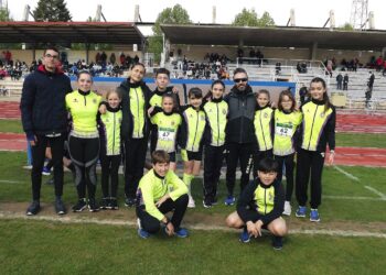 Gran papel del club de atletismo «Ciudad de Peñaranda» en la final de los Juegos Escolares con dos oros, dos platas y tres bronces