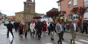 Villoria supera ya el ecuador de sus fiestas del Voto y el tiempo da una tregua para sacar a la calle la procesión de Santa Bárbara