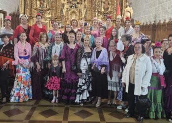 La II Fiesta Rociera de Macotera llena de ambiente la villa con caballistas, sevillanas, bailes, comida y música en directo