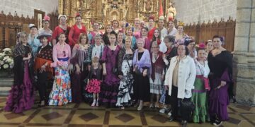 La II Fiesta Rociera de Macotera llena de ambiente la villa con caballistas, sevillanas, bailes, comida y música en directo