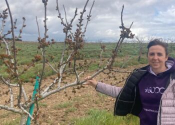 Rita Barrera, agricultora de Villoria: «Creo en el trabajo discreto, constante y en la ilusión que puede tener cualquier persona»