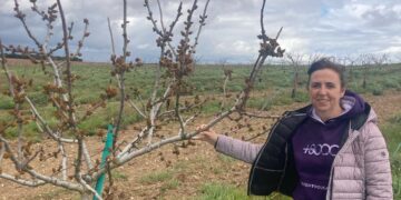 Rita Barrera, agricultora de Villoria: «Creo en el trabajo discreto, constante y en la ilusión que puede tener cualquier persona»