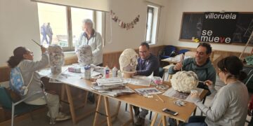 Villoruela se Mueve recreará el nacimiento de Felipe II en la villa con las figuras de cuatro gigantes que desfilarán en las fiestas