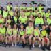 La Escuela Municipal de Atletismo de Peñaranda cierra el curso con una fiesta atlética y un entrenamiento con pruebas y juegos