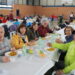 Una animada paella en el pabellón cubierto del «Severiano» pone el broche a la XXX carrera popular del 1 de mayo en Peñaranda