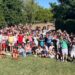 150 niños de catequesis disfrutan en Peñaranda de una tarde de juegos y convivencia al aire libre para despedir el curso