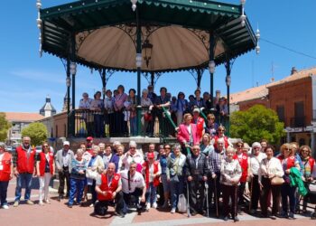 Peñaranda acoge el encuentro comarcal de personas mayores que organiza Cruz Roja en la comarca de Béjar para despedir el curso