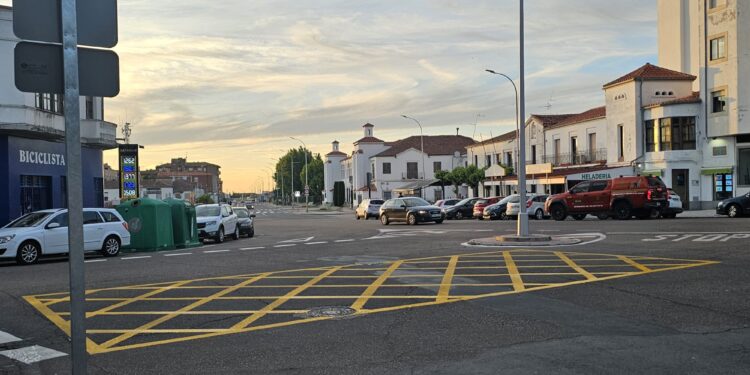 ¿Conoces el significado de esta marca vial? desde ahora la encontrarás en el cruce del Paseo de la Estación en Peñaranda