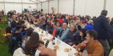 Vecinos de Rágama participan en el VIII Encuentro de Municipios Comunidad Viva de Castilla y León en Molinos de Duero (Soria)