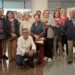 Alumnos del Centro de Educación de Personas Adultas El Inestal visitan en Peñaranda la exposición del pintor Antonio Varas