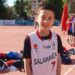 Marcos Sánchez Gómez, de la Escuela de Baloncesto de Peñaranda, debuta con la selección de Salamanca del año 2013