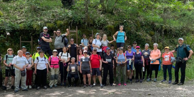 Rotundo éxito de la primera ruta de senderismo dentro del programa «Es por ti: ¡Muévete!» del Ayuntamiento de Peñaranda