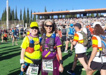La atleta macoterana Toñi Hernández completa por tercera vez la carrera de los 101 kilómetros de la Legión en Ronda (Málaga)