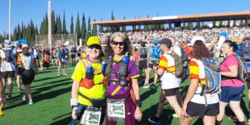 La atleta macoterana Toñi Hernández completa por tercera vez la carrera de los 101 kilómetros de la Legión en Ronda (Málaga)