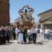 425 celemines por los banzos del Santo Cristo de la Esperanza en Villoruela para cerrar la segunda procesión de las fiestas