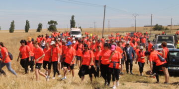 Paradinas de San Juan reúne a más de 650 personas en el VII Paseo Saludable a beneficio de la asociación ASPAS Salamanca