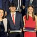 Valeria González y Marcos Rodríguez recogen en Madrid sus galardones en la XLV edición de los Premios Ejército del Aire