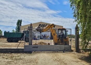 Babilafuente inicia la construcción del nuevo local social junto al pabellón cubierto con una inversión de 105.000 euros