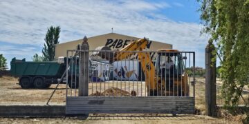 Babilafuente inicia la construcción del nuevo local social junto al pabellón cubierto con una inversión de 105.000 euros