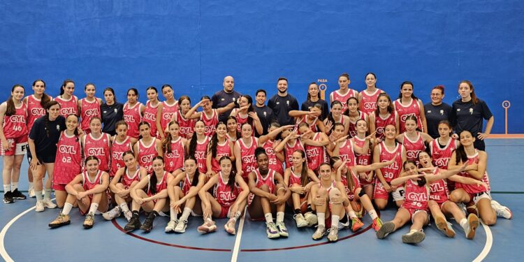 Peñaranda acoge esta semana la concentración de selecciones infantil y cadete de baloncesto femenino de Castilla y León