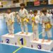 Gran papel del club de karate CID Peñaranda en la villa de Guijuelo con ocho merecidos podios en el campeonato provincial