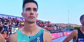 Mario García Romo logra la medalla de bronce en los 1.500 metros del Campeonato de España y su pase a las Olimpiadas de París