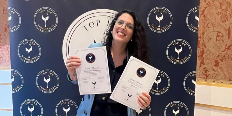 La peñarandina Paula Menéndez figura ya en el listado de los Top 100 sumilleres de España y ocupa el puesto número 19