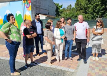 Peñaranda hace realidad el sueño de Juan Sánchez Verdes con unas nuevas pistas de calva y petanca que ya llevan su nombre