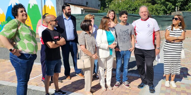 Peñaranda hace realidad el sueño de Juan Sánchez Verdes con unas nuevas pistas de calva y petanca que ya llevan su nombre