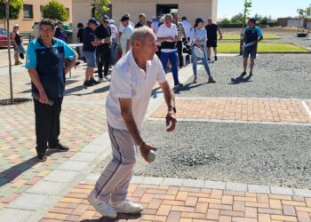 Peñaranda hace realidad el sueño de Juan Sánchez Verdes con unas nuevas pistas de calva y petanca que ya llevan su nombre