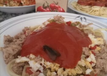 Repelente hallazgo en Peñaranda: una vecina abre un brick de tomate frito y sale una polilla del interior cayendo sobre la comida