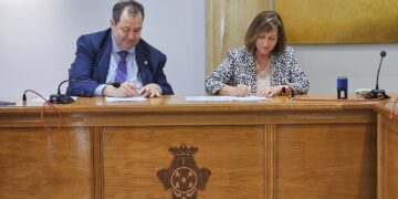 Ayuntamiento de Peñaranda y Cámara de Comercio renuevan el convenio para mantener y potenciar el vivero de empresas Innova