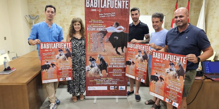 Babilafuente presenta sus festejos taurinos con una corrida de rejones, concurso nacional de cortes, Gran Prix y minibueyada
