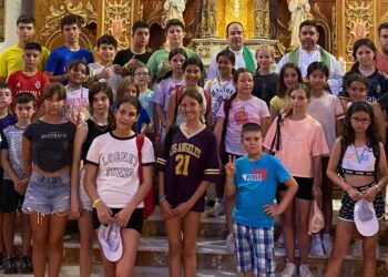 Niños y niñas del Arciprestazgo Peñaranda-Calvarrasa-Las Villas disfrutan hasta el lunes de un campamento estival en Gandía